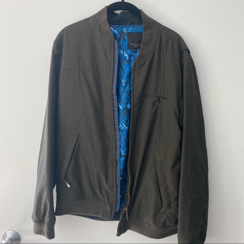 Ted baker men's bomber jacket